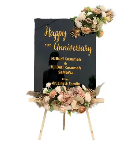 Papan Bunga Akrilik Gaung